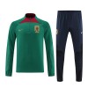 Sudadera De Entrenamiento Portugal Cremallera de cuarto 2022 Verde - Hombre